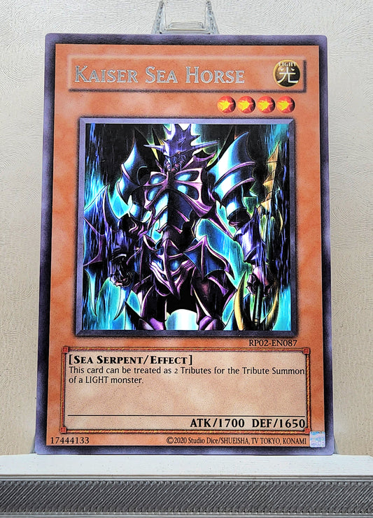 Yugioh! 1x Kaiser Sea Horse (RP02 - Rare) Unli Edition