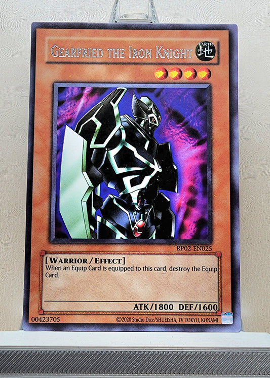 Yugioh! 1x Gearfried the Iron Knight (RP02 - Rare) Unli Edition