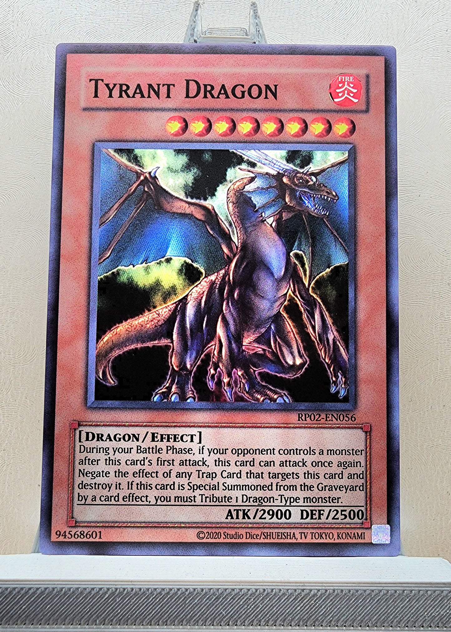 Yugioh! 1x Tyrant Dragon (RP02 - Super Rare) Unli Edition