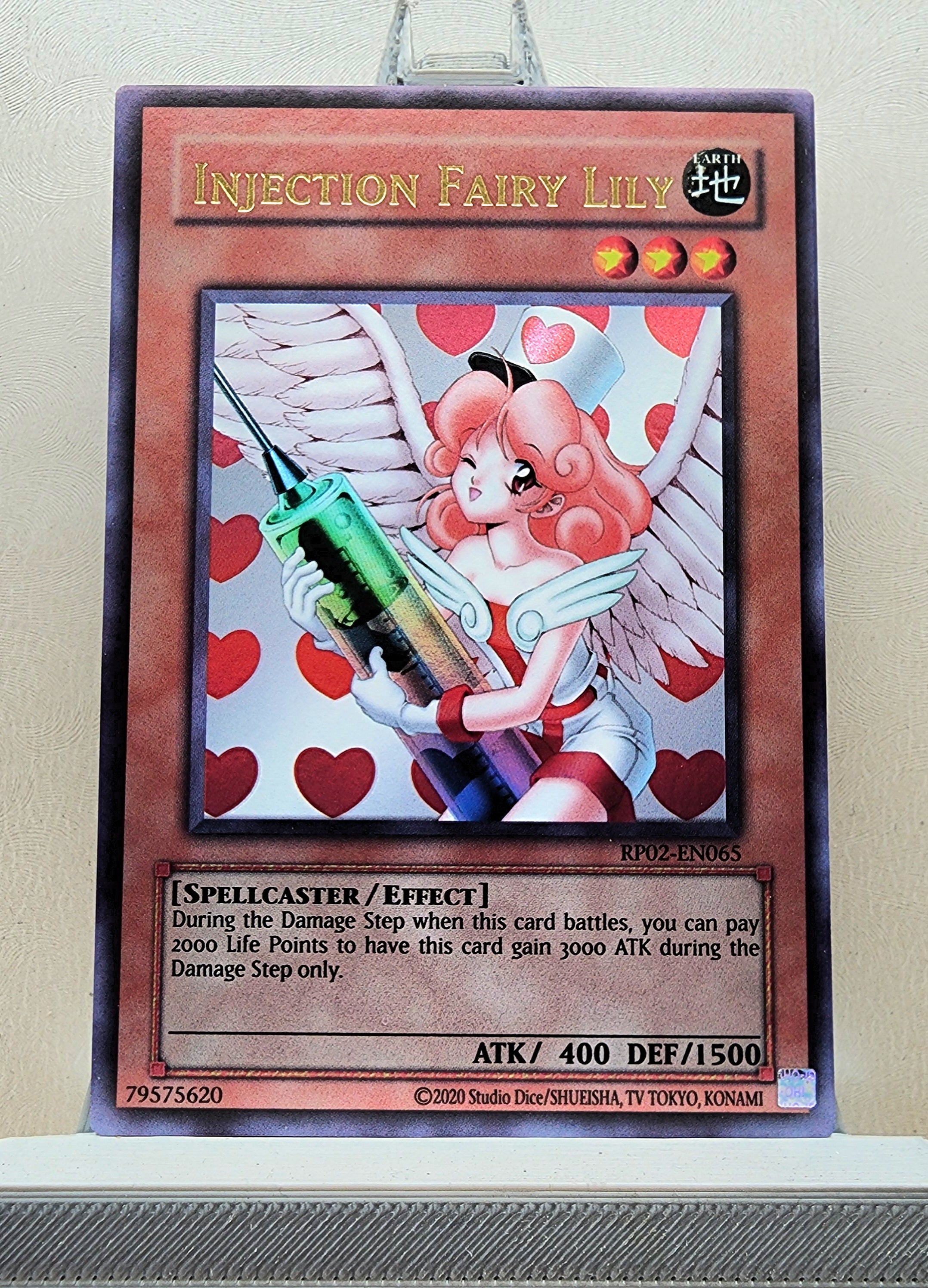 Yugioh! 1x Injection Fairy Lily (RP02 - Ultra Rare) Unli Edition ...