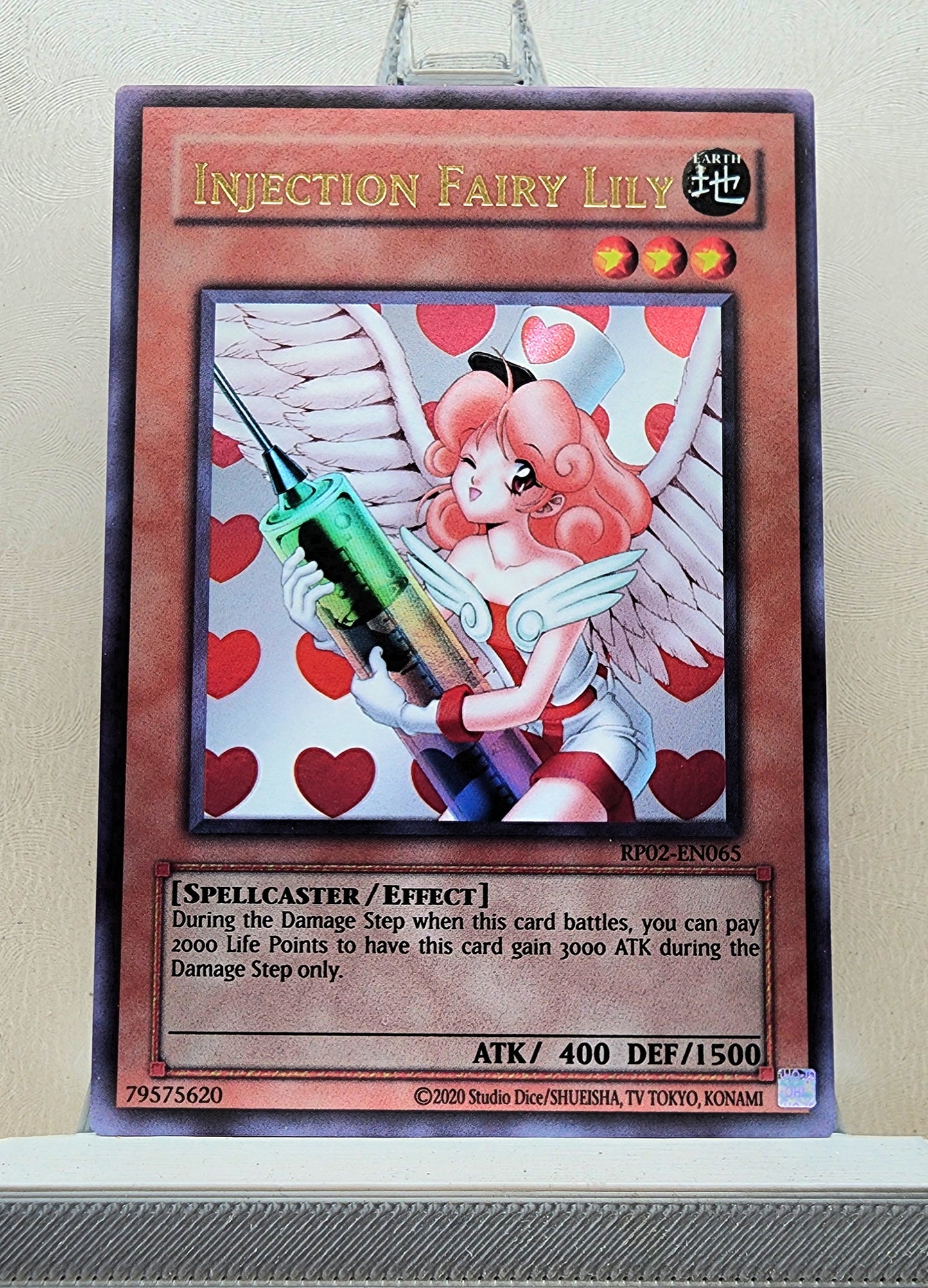Yugioh! 1x Injection Fairy Lily (RP02 - Ultra Rare) Unli Edition