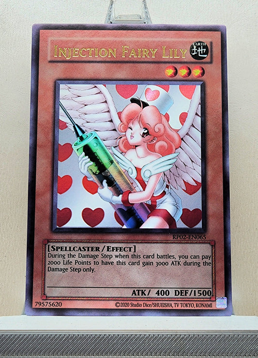 Yugioh! 1x Injection Fairy Lily (RP02 - Ultra Rare) Unli Edition