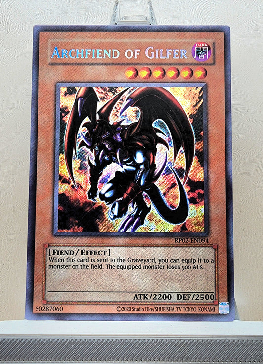 Yugioh! 1x Archfiend of Gilfer (RP02 - Secret Rare) Unli Edition