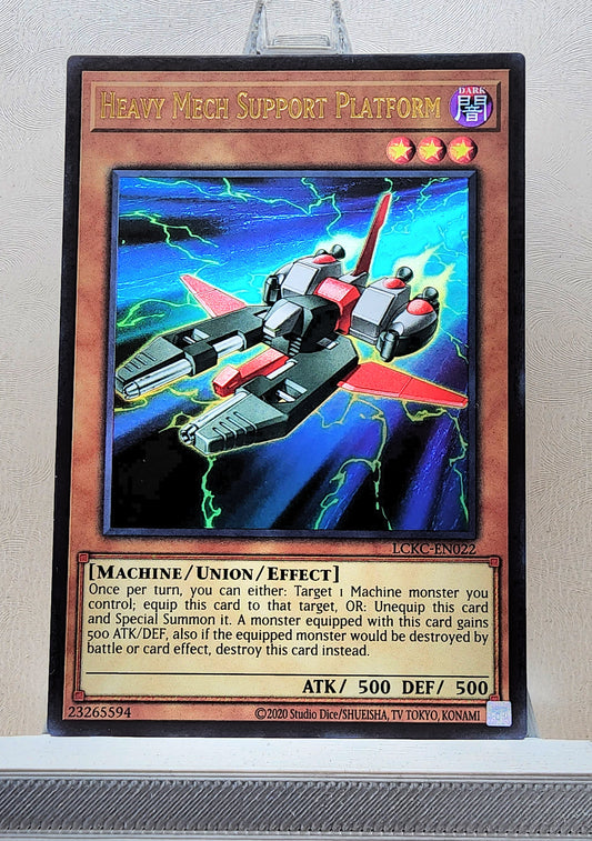 Yugioh! 1x Heavy Mech Support Platform (LCKC - Ultra Rare) Unli Edition