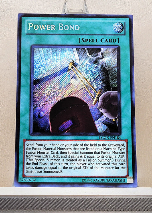 Yugioh! 1x Power Bond (LCGX - Secret Rare) Unli Edition