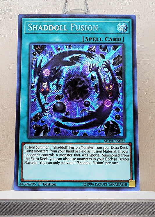 Yugioh! 1x Shaddoll Fusion (SHVA - Secret Rare) 1st Edition