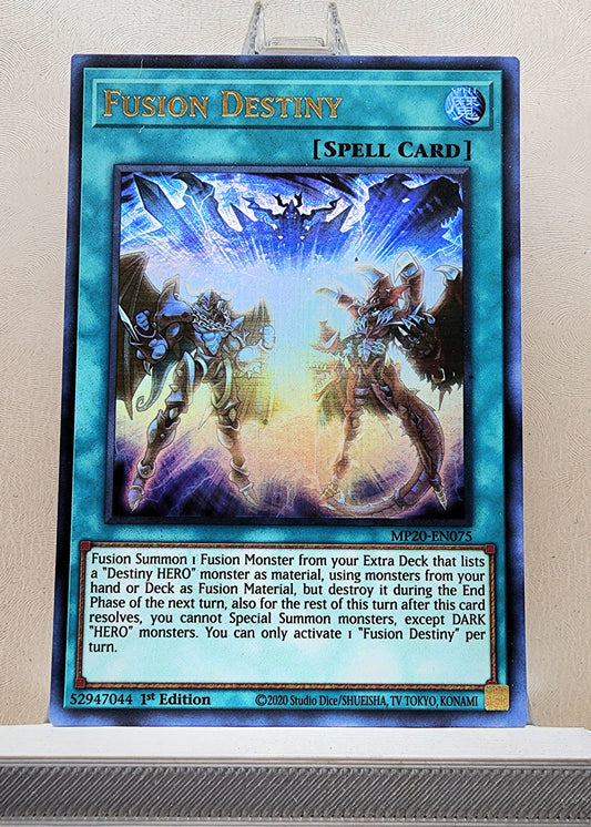 Yugioh! 1x Fusion Destiny (MP20 - Ultra Rare) 1st Edition