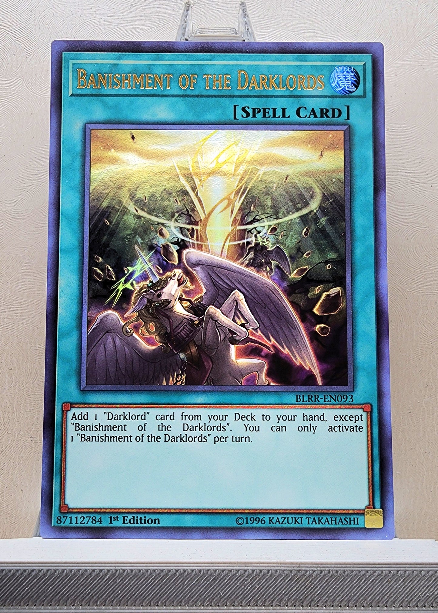 Yugioh! 1x Banishment of the Darklords (BLRR - Ultra Rare) 1st Edition