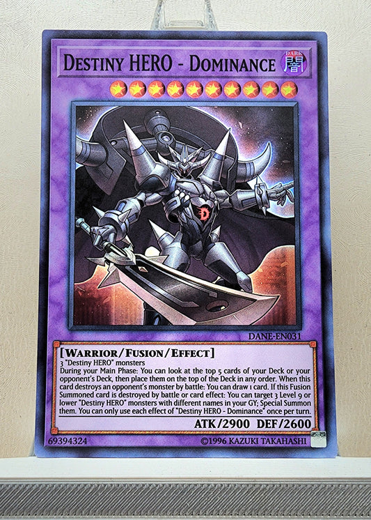 Yugioh! 1x Destiny HERO - Dominance (DANE - Super Rare) Unli Edition
