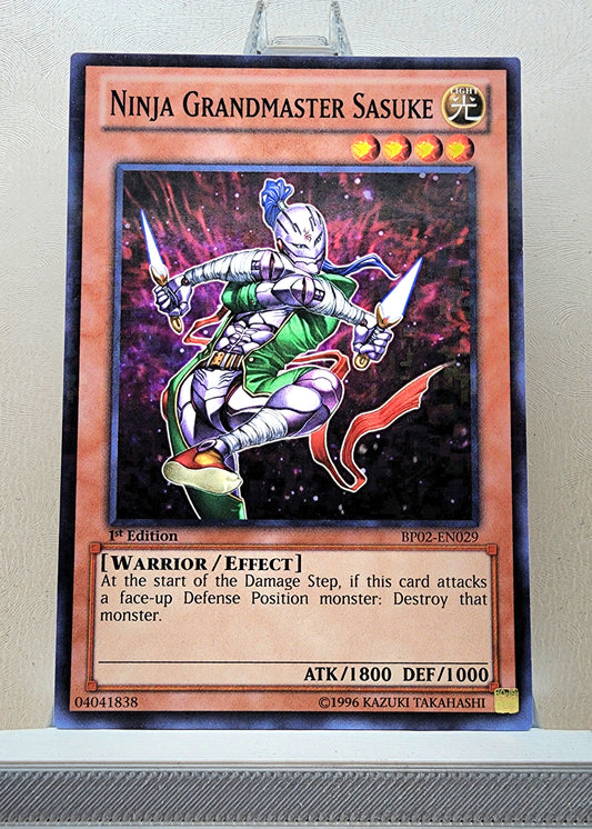 Yugioh! 1x Ninja Grandmaster Sasuke (BP02 - Mosaic Rare) 1st Edition