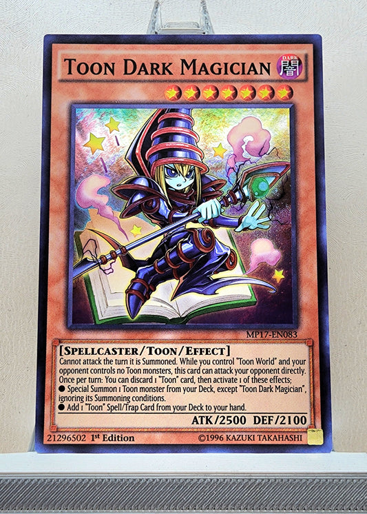 Yugioh! 1x Toon Dark Magician (MP17 - Super Rare) 1st Edition