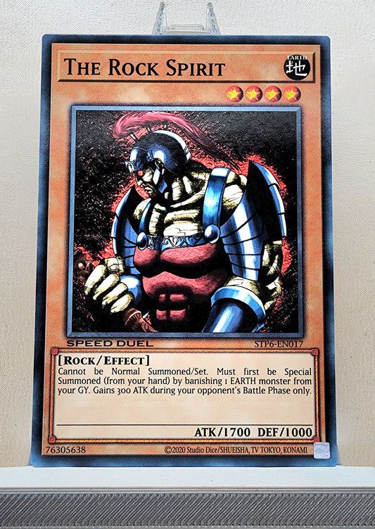 Yugioh! 1x The Rock Spirit (STP6 - Common) Unli Edition