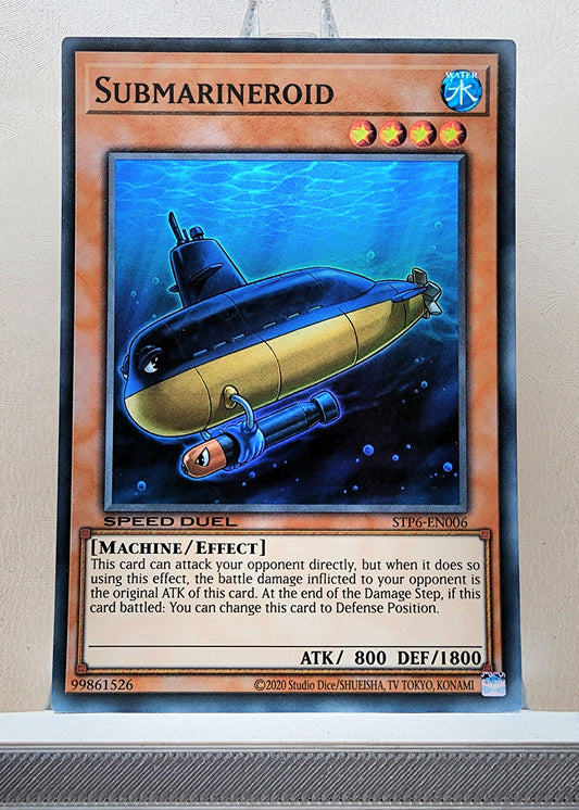 Yugioh! 1x Submarineroid (STP6 - Super Rare) Unli Edition