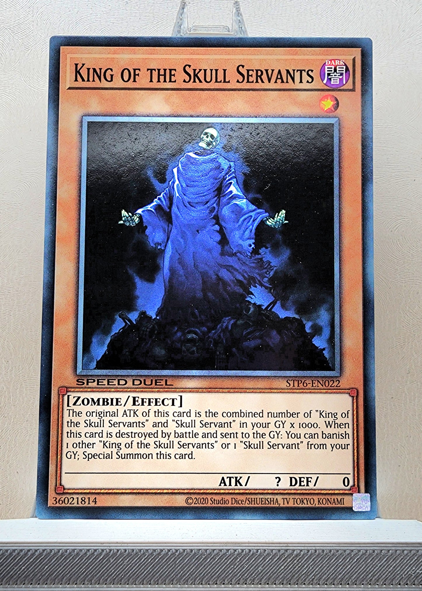 Yugioh! 1x King of the Skull Servants (STP6 - Common) Unli Edition