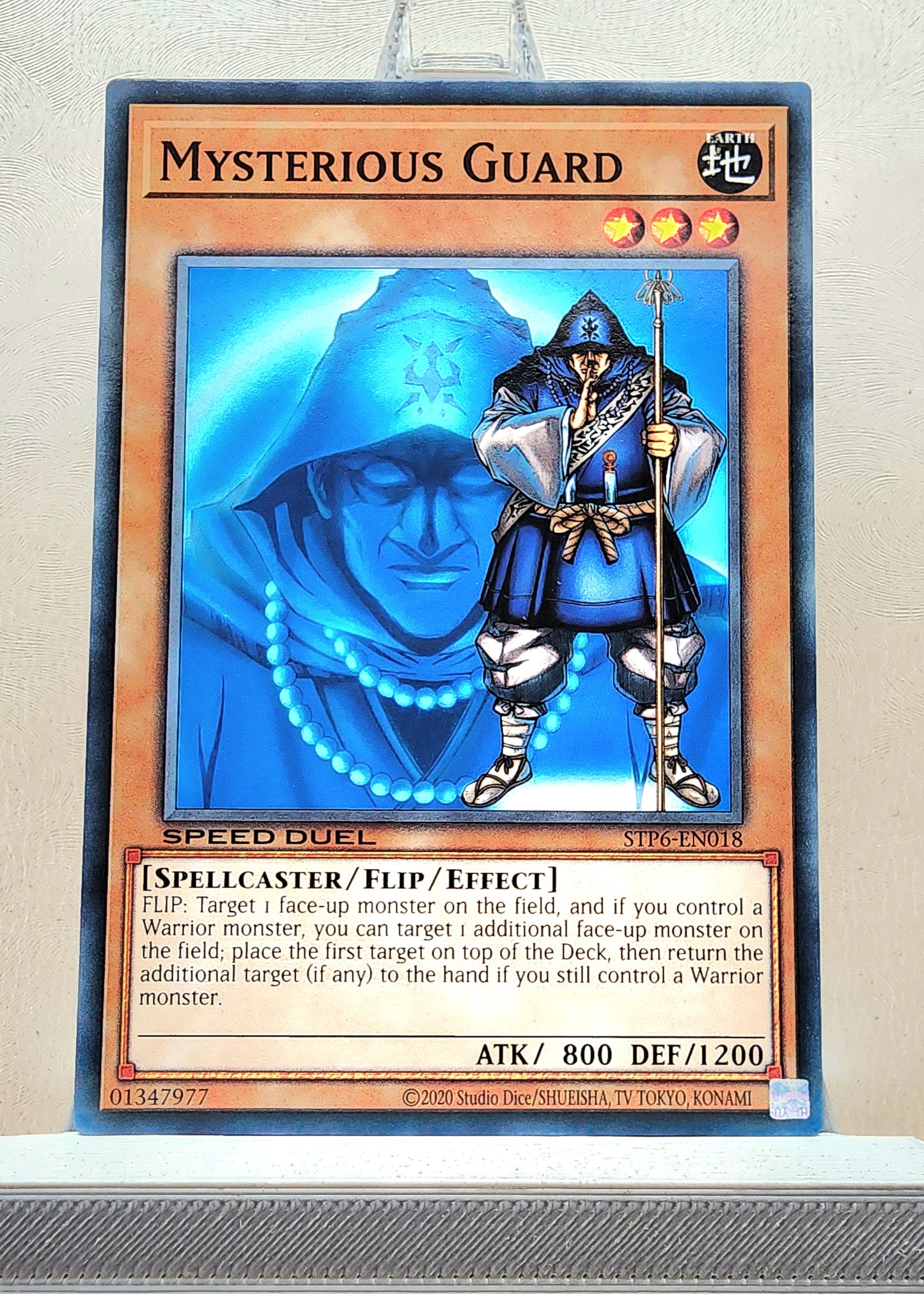 Yugioh! 1x Mysterious Guard (STP6 - Common) Unli Edition