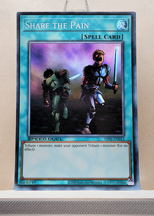 Yugioh! 1x Share the Pain (STP6 - Super Rare) Unli Edition