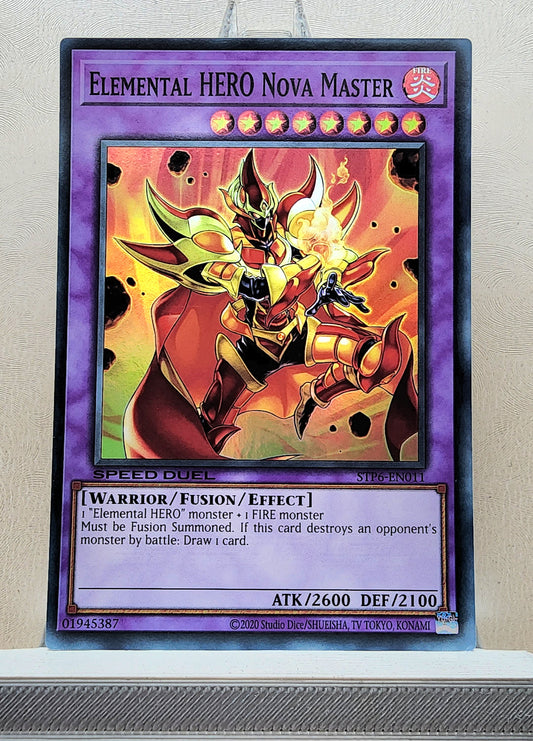 Yugioh! 1x Elemental HERO Nova Master (STP6 - Super Rare) Unli Edition