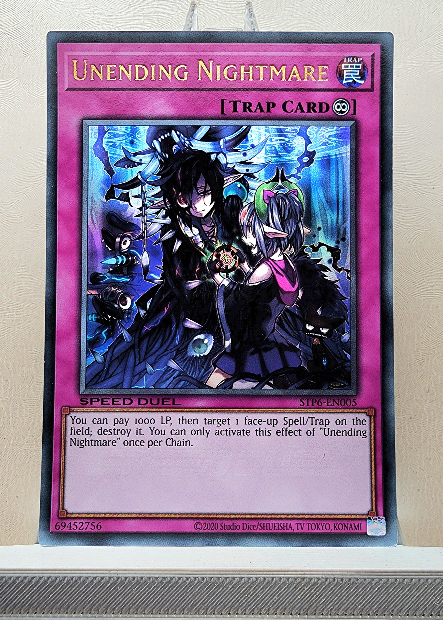 Yugioh! 1x Unending Nightmare (STP6 - Ultra Rare) Unli Edition