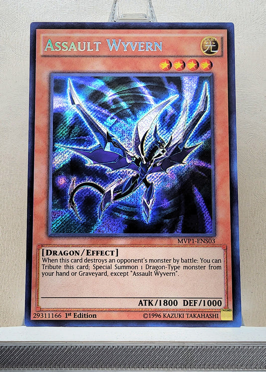 Yugioh! 1x Assault Wyvern (MVP1 - Secret Rare) 1st Edition