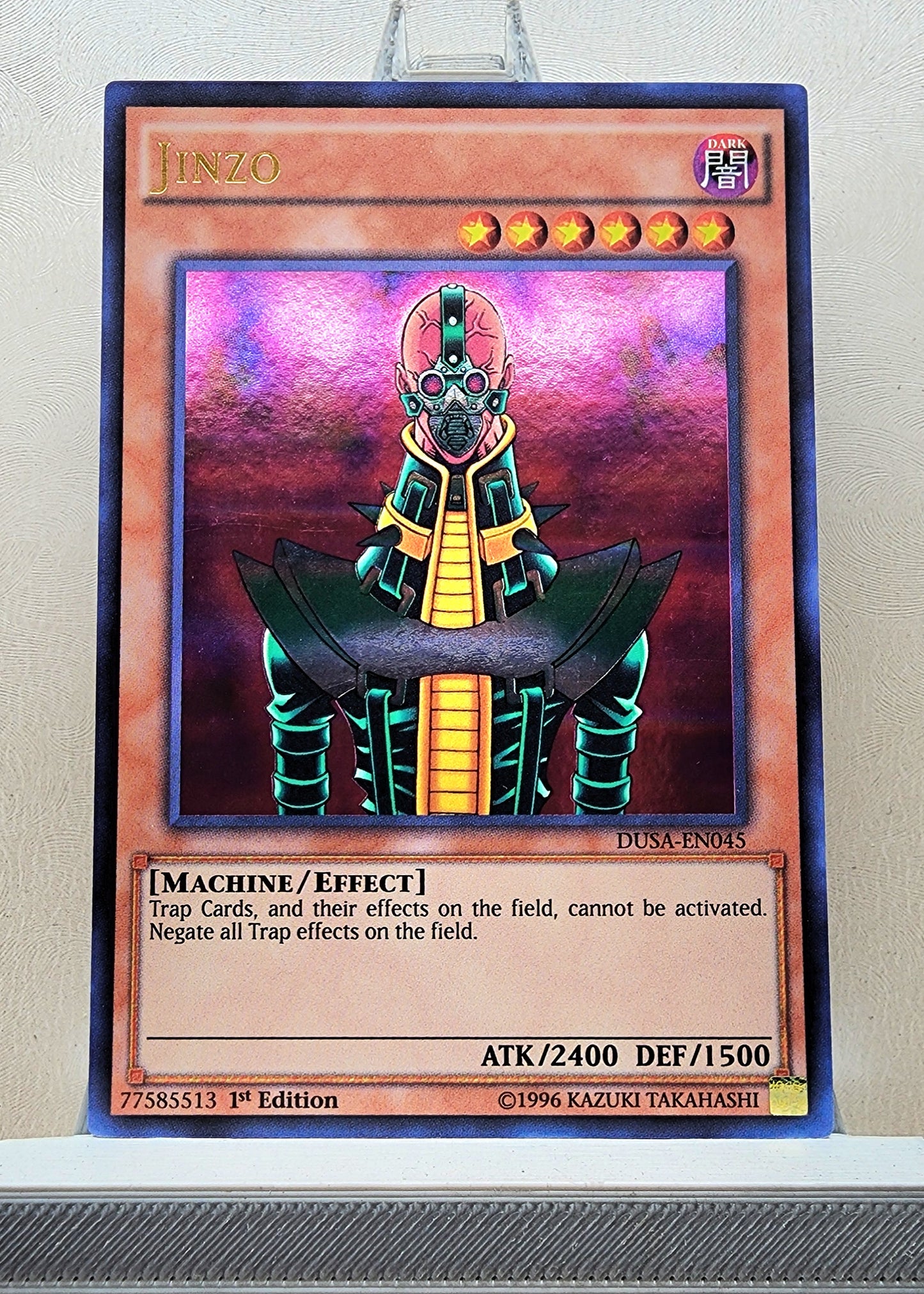 Yugioh! 1x Jinzo (DUSA - Ultra Rare) 1st Edition