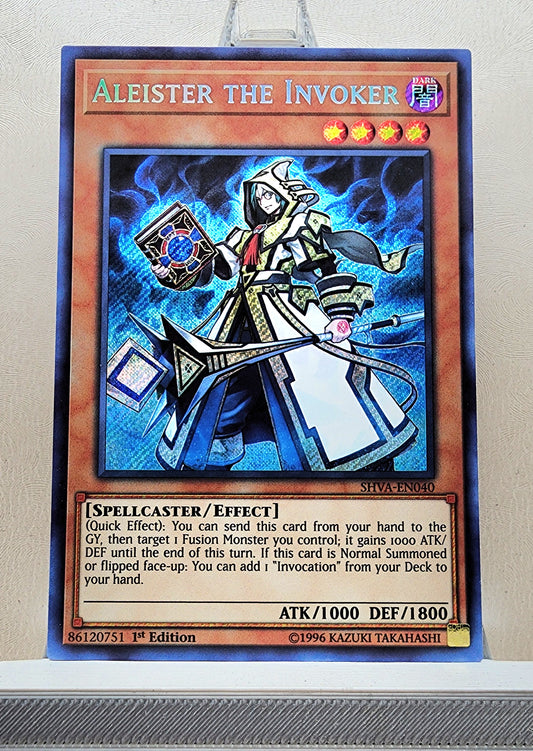 Yugioh! 1x Aleister the Invoker (SHVA - Secret Rare) 1st Edition