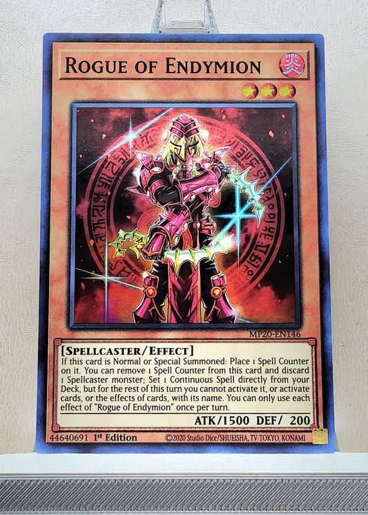 Yugioh! 1x Rogue of Endymion (MP20 - Super Rare) 1st Edition
