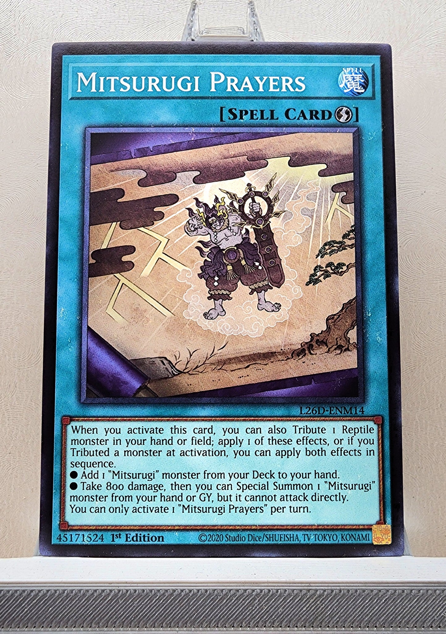 Yugioh! Legendary Modern Decks: Mitsurugi Deck Singles (L26D - Common) 1st Edition