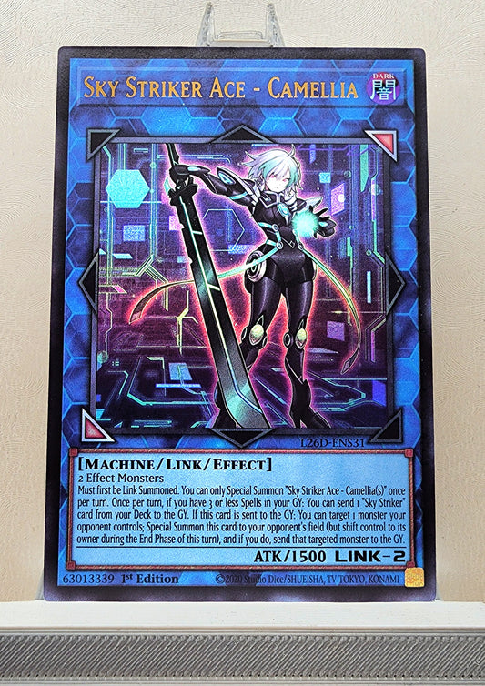 Yugioh! 1x Sky Striker Ace - Camellia (L26D - Ultra Rare) 1st Edition