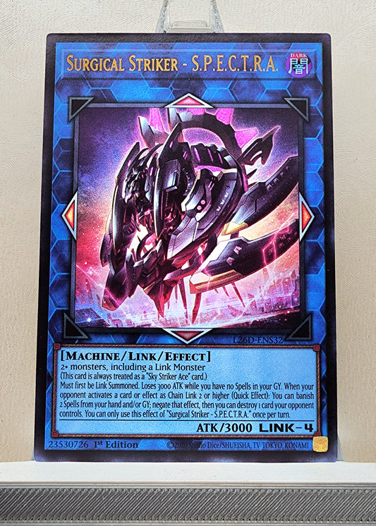 Yugioh! 1x Surgical Striker - S.P.E.C.T.R.A. (L26D - Ultra Rare) 1st Edition