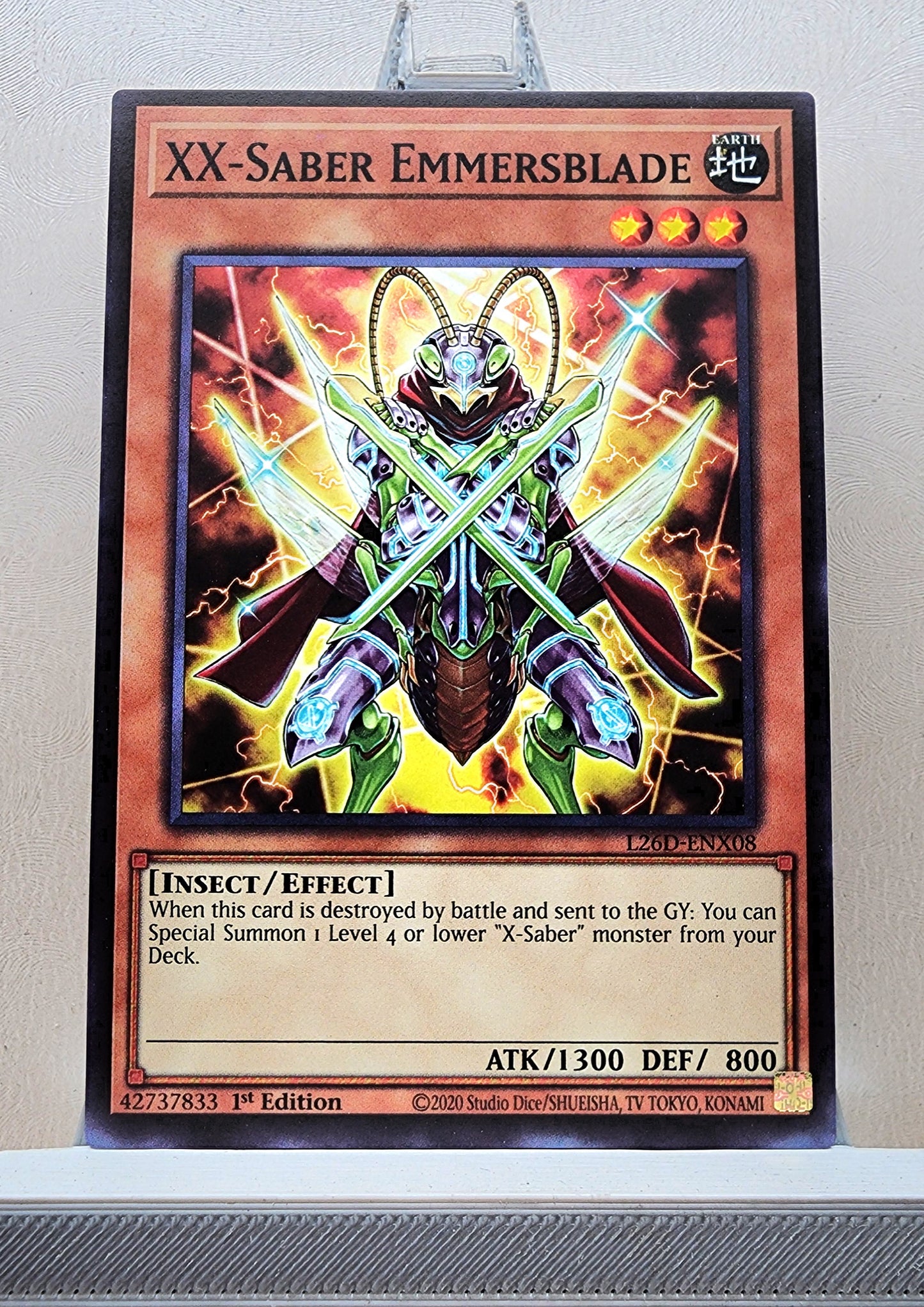 Yugioh! Legendary Modern Decks: X-Saber Deck Singles (L26D - Common) 1st Edition