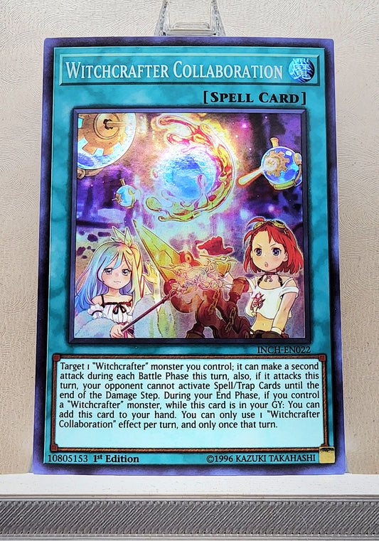 Yugioh! 1x Witchcrafter Collaboration (INCH - Super Rare) 1st Edition