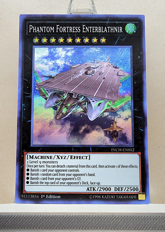 Yugioh! 1x Phantom Fortress Enterblathnir (INCH - Super Rare) 1st Edition