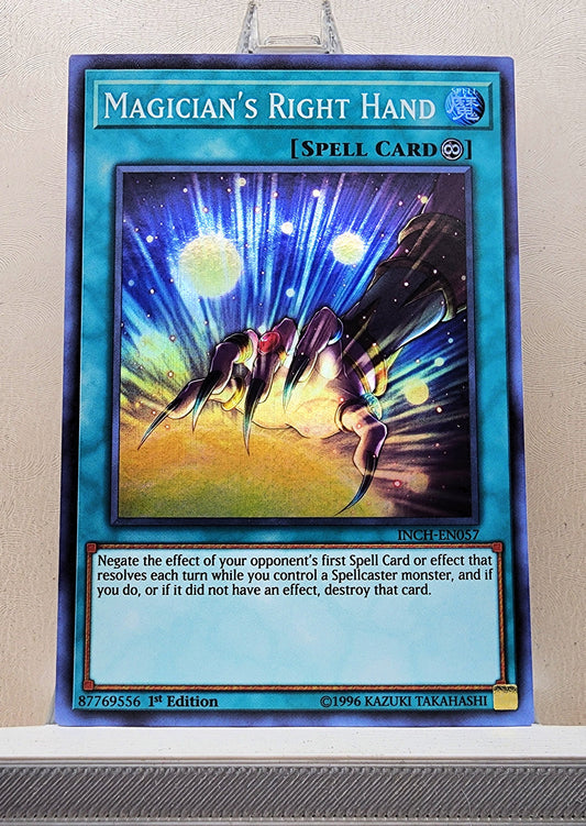 Yugioh! 1x Magician's Right Hand (INCH - Super Rare) 1st Edition