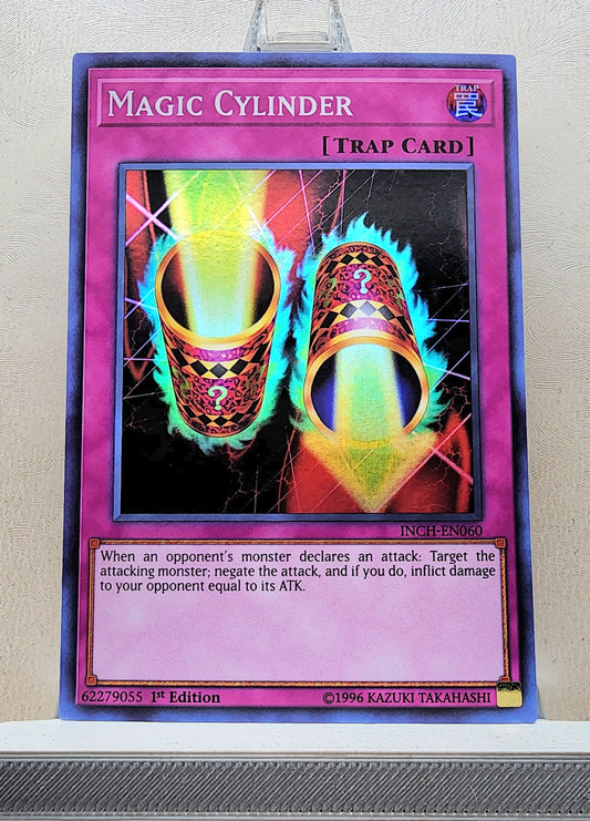 Yugioh! 1x Magic Cylinder (INCH - Super Rare) 1st Edition