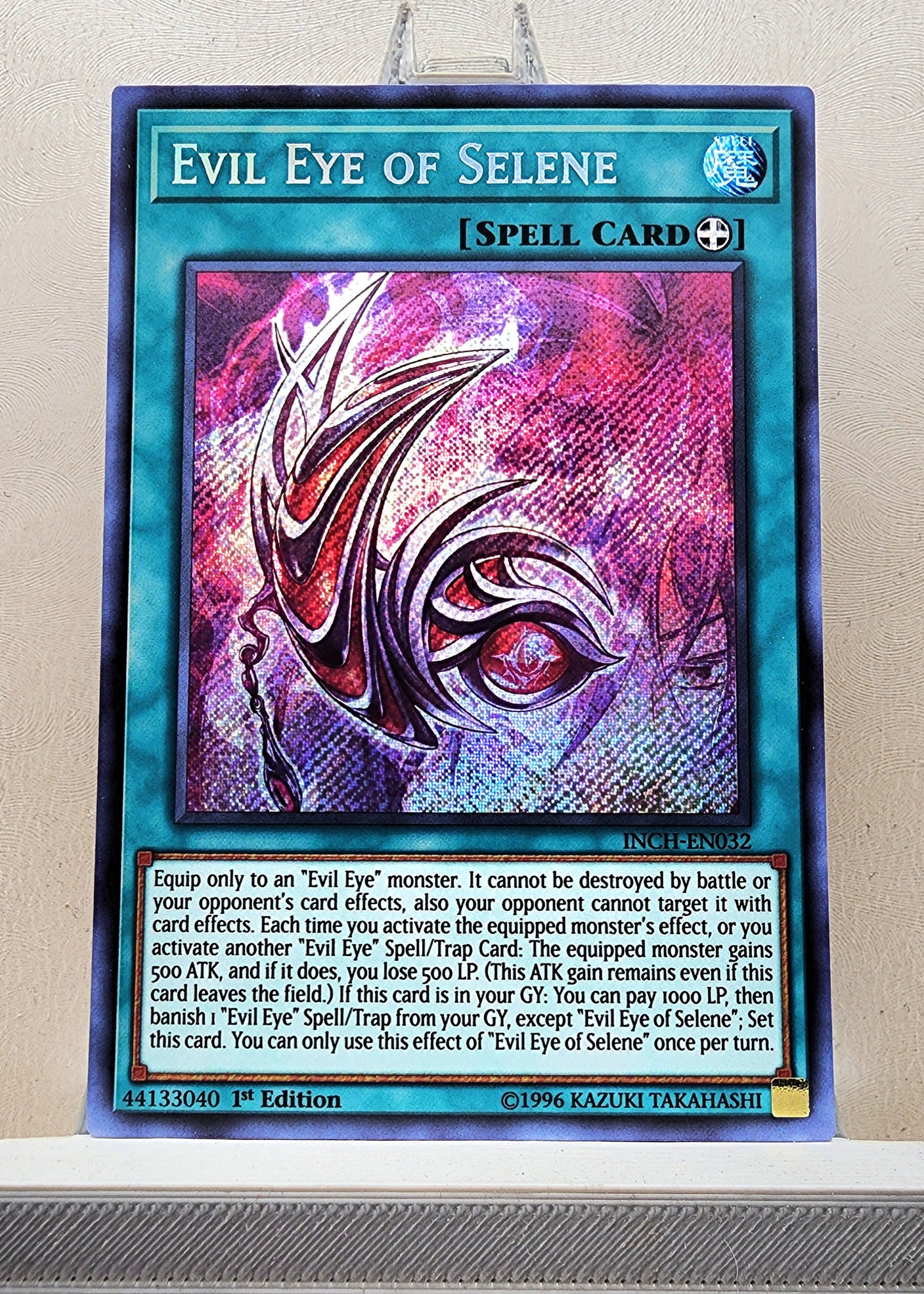 Yugioh! 1x Evil Eye of Selene - Pareidolia (INCH - Secret Rare) 1st Edition