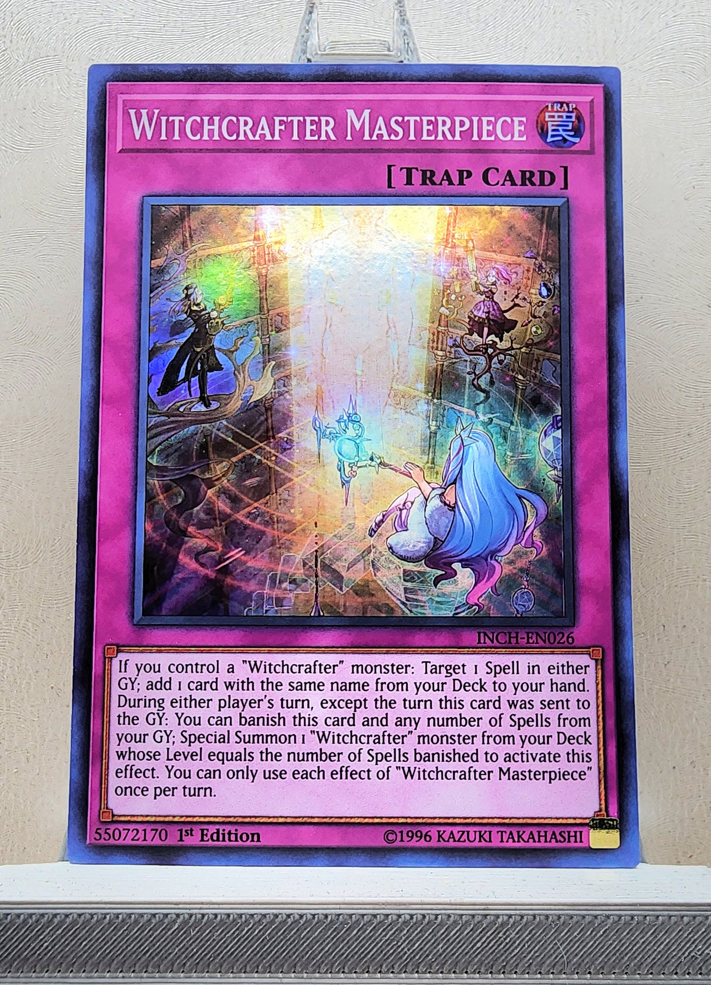 Yugioh! 1x Witchcrafter Masterpiece (INCH - Super Rare) 1st Edition