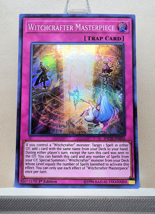 Yugioh! 1x Witchcrafter Masterpiece (INCH - Super Rare) 1st Edition