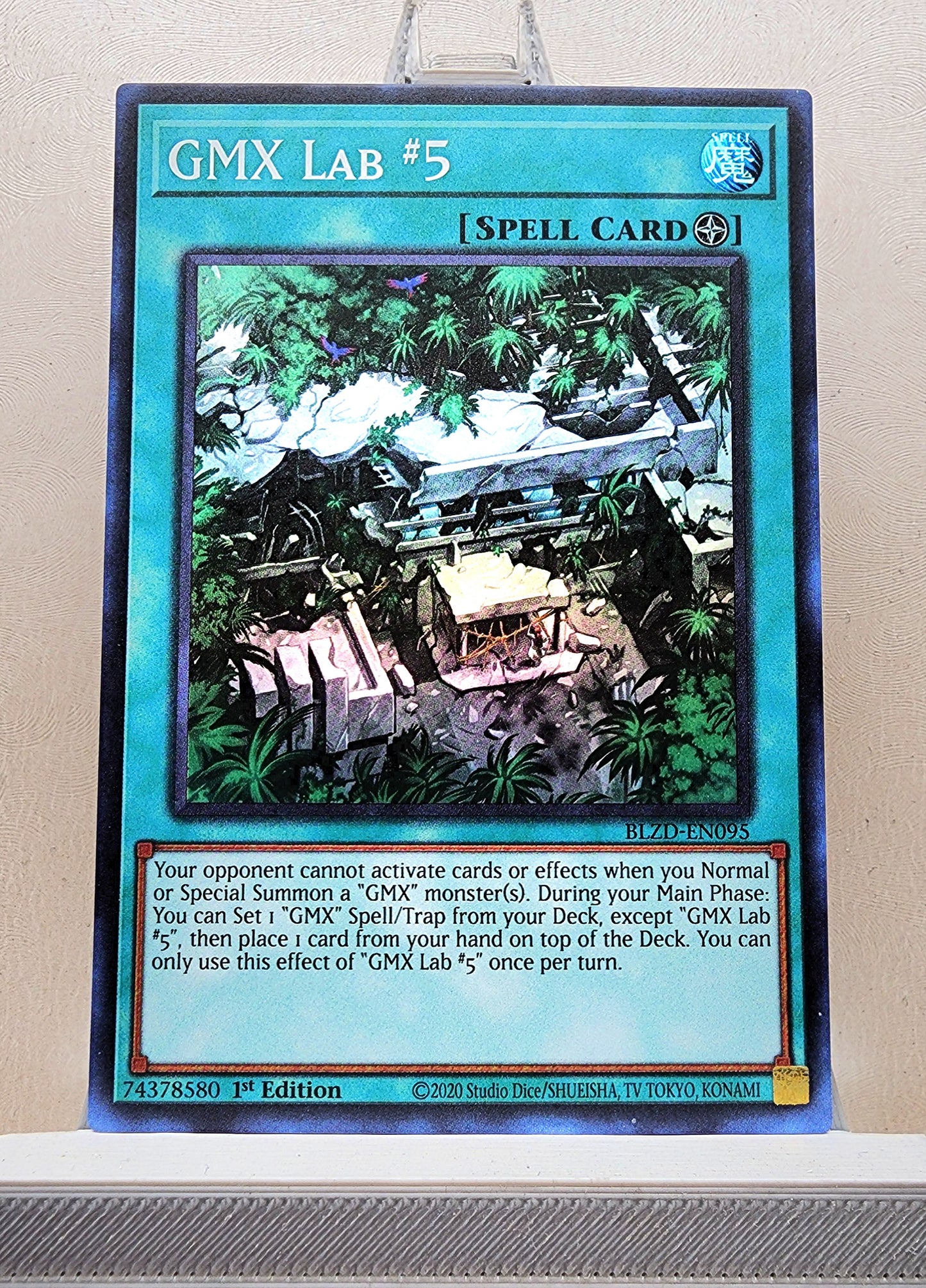 Yugioh! 1x GMX Lab #5 (BLZD - Super Rare) 1st Edition