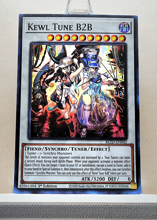 Yugioh! 1x Kewl Tune B2B (BLZD - Super Rare) 1st Edition