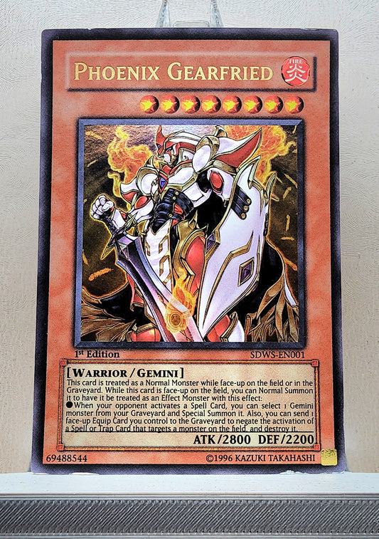 Yugioh! 1x Phoenix Gearfried (SDWS - Ultra Rare) 1st Edition