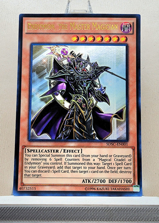 Yugioh! 1x Endymion, the Master Magician (SDSC - Ultra Rare) 1st/Unli Edition