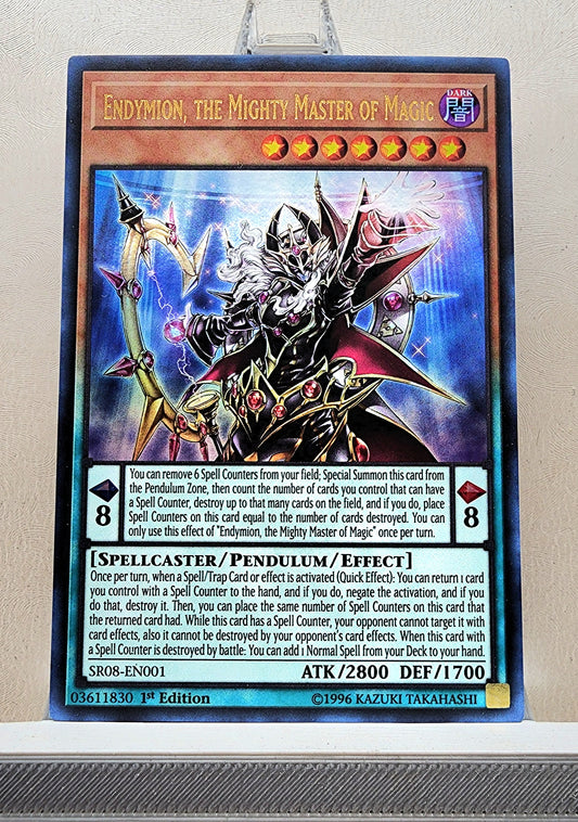 Yugioh! 1x Endymion, the Mighty Master of Magic (SR08 - Ultra Rare) 1st Edition