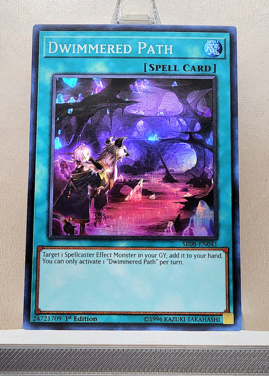 Yugioh! 1x Dwimmered Path (SR08 - Super Rare) 1st Edition