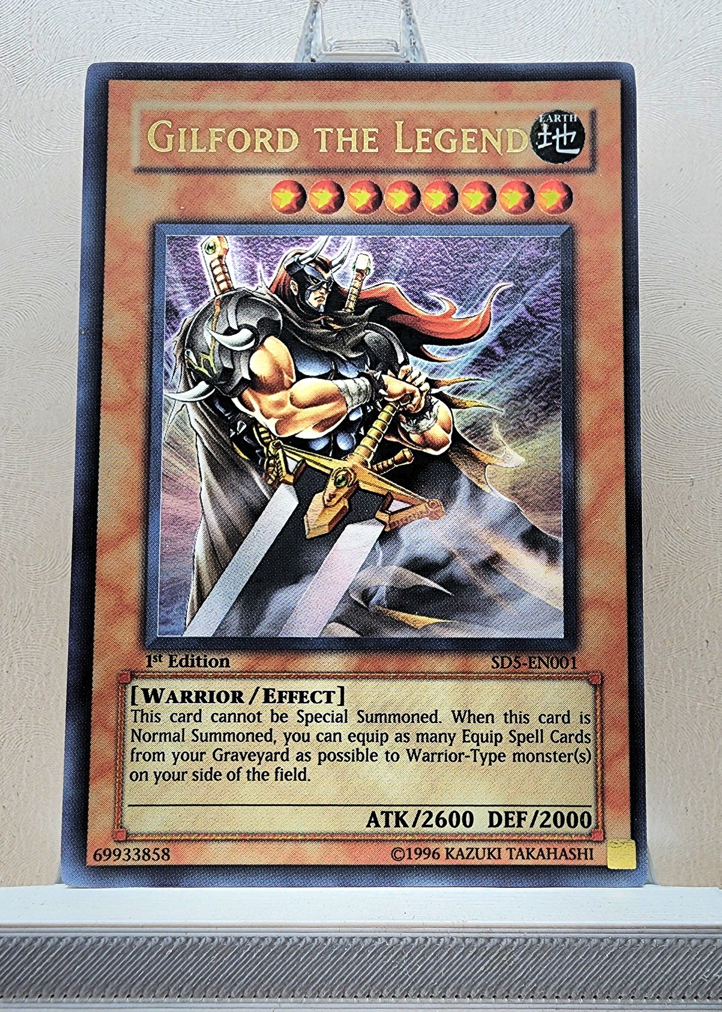 Yugioh! 1x Gilford the Legend (SD5 - Ultra Rare) 1st Edition
