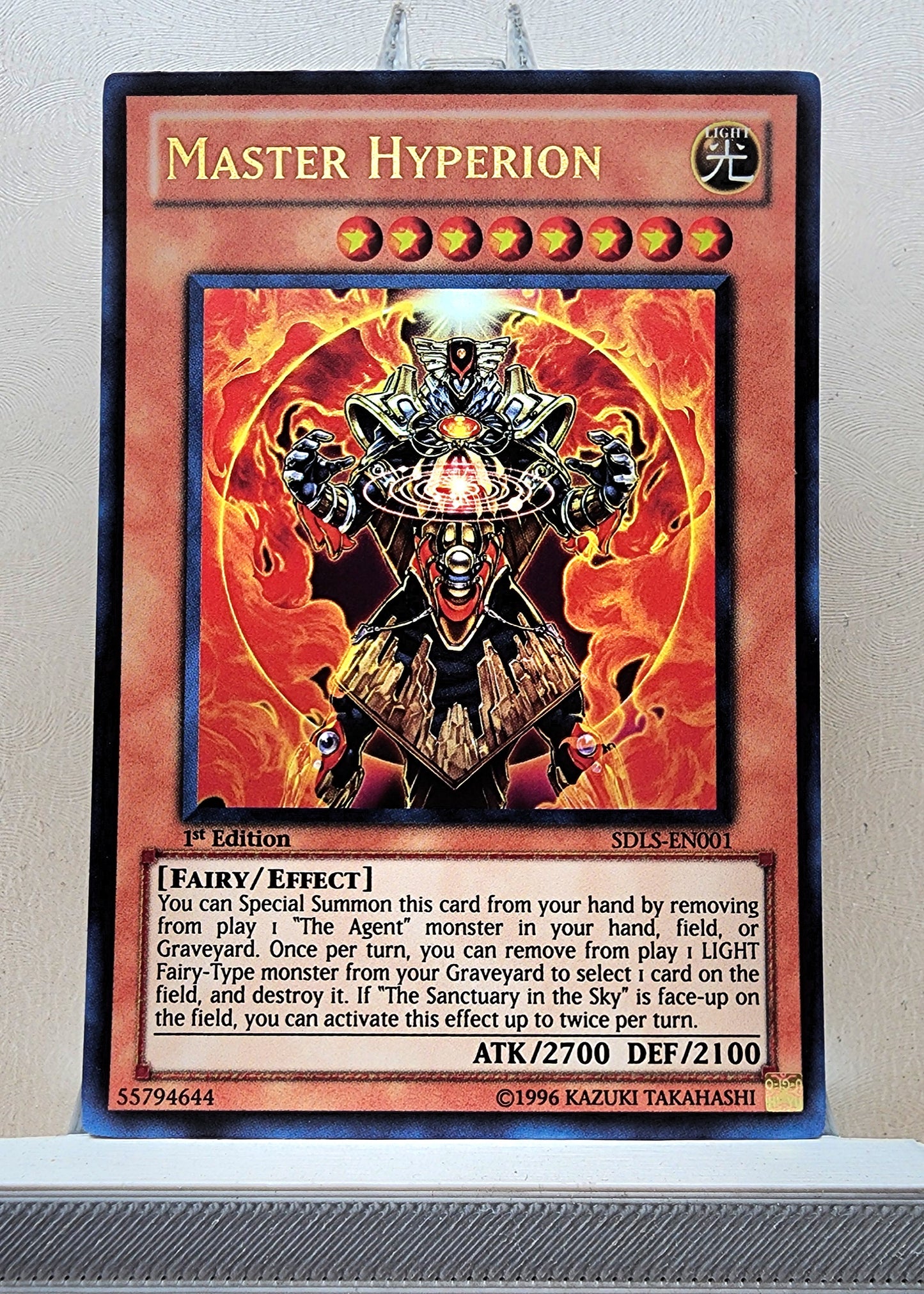 Yugioh! 1x Master Hyperion (SDLS - Ultra Rare) 1st Edition