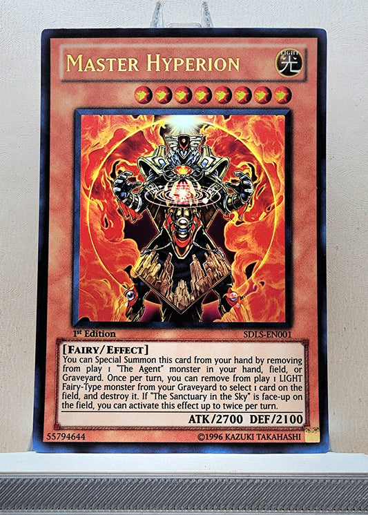 Yugioh! 1x Master Hyperion (SDLS - Ultra Rare) 1st Edition