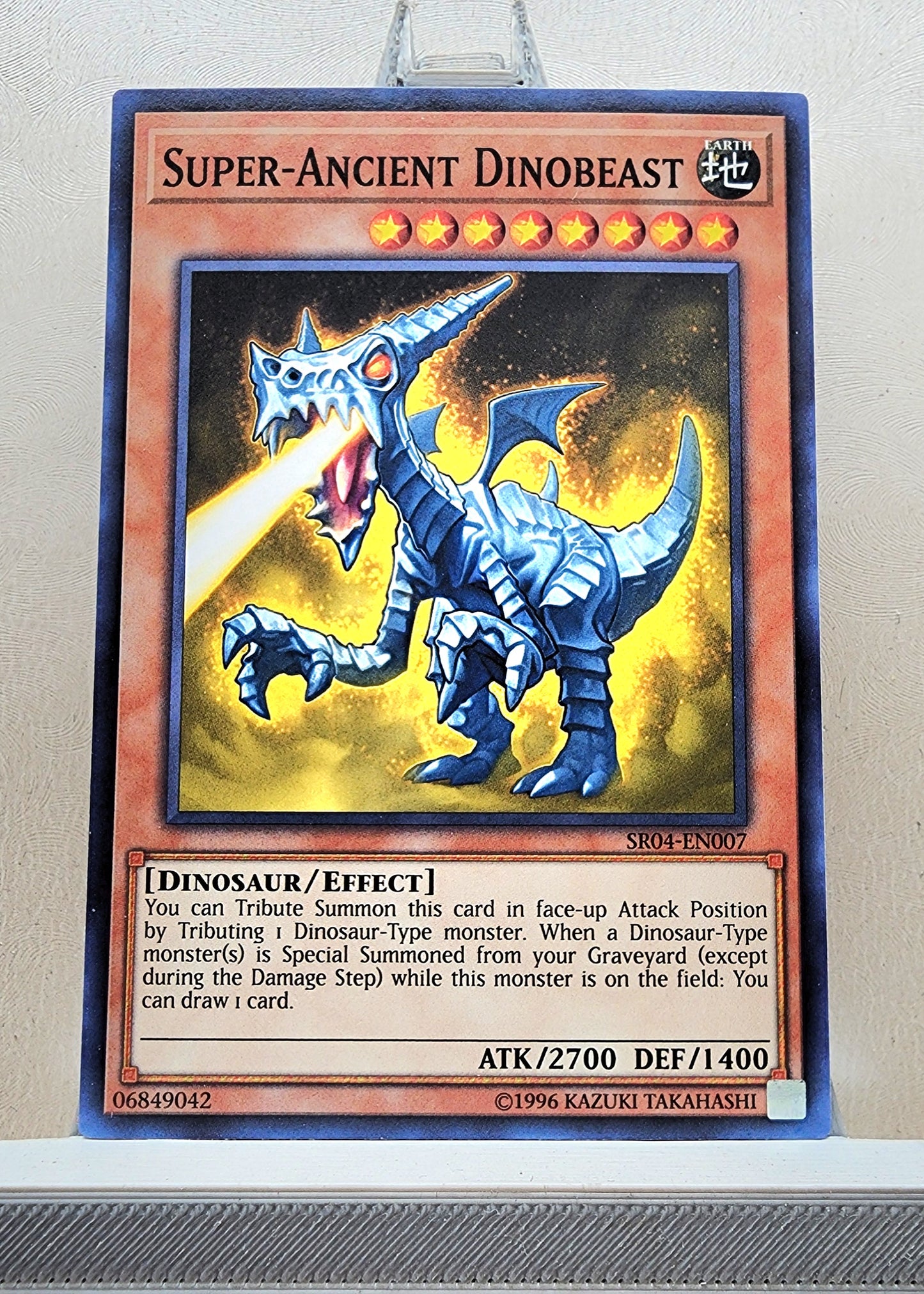 Yugioh! Structure Deck: Dinosmasher's Fury Singles (SR04 - Common) 1st/Unli Edition