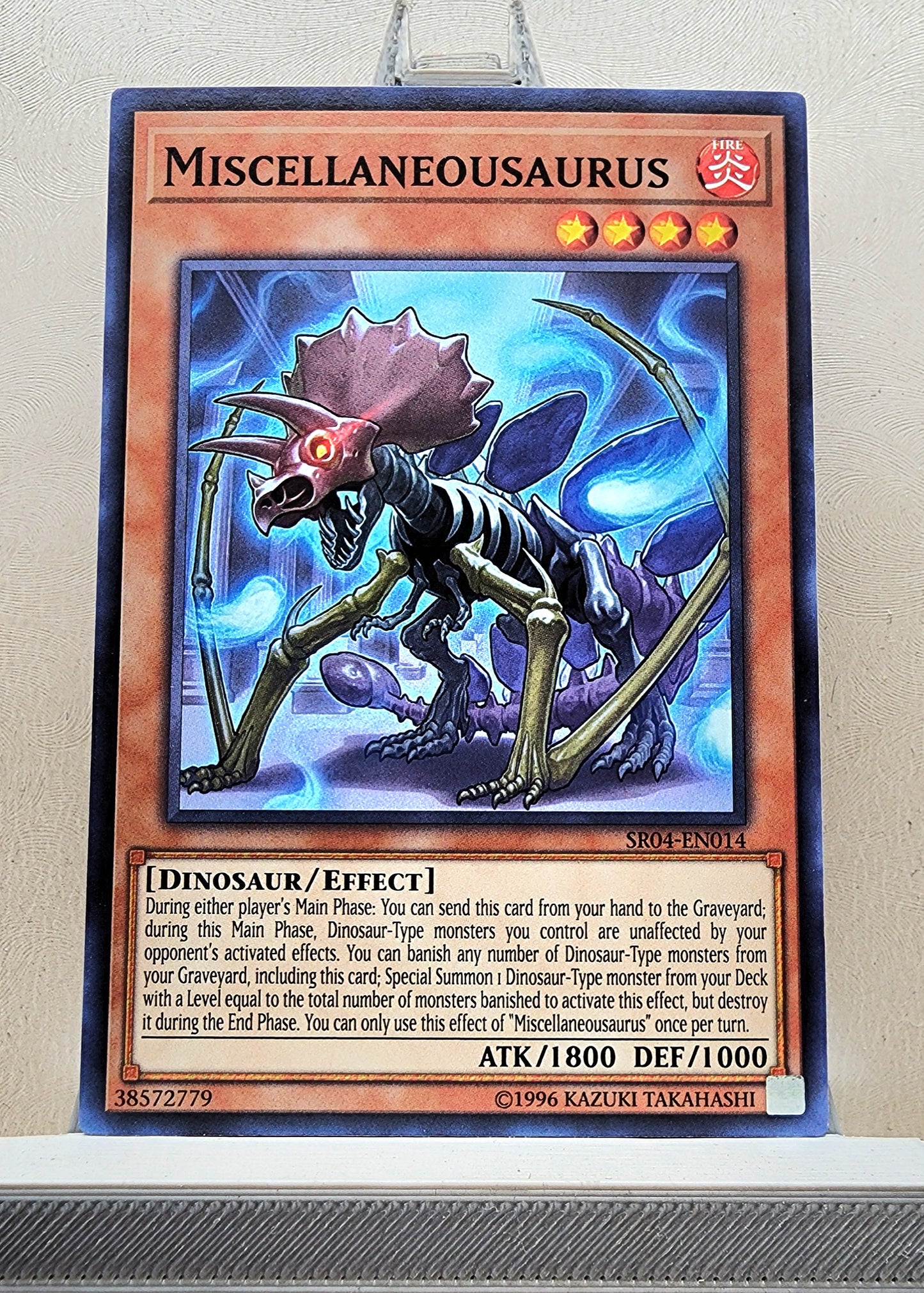 Yugioh! Structure Deck: Dinosmasher's Fury Singles (SR04 - Common) 1st/Unli Edition