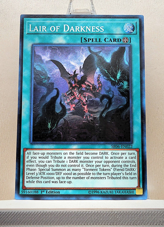 Yugioh! 1x Lair of Darkness (SR06 - Super Rare) 1st Edition
