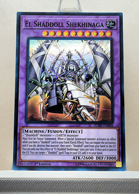 Yugioh! 1x El Shaddoll Shekhinaga (SDSH - Super Rare) 1st Edition
